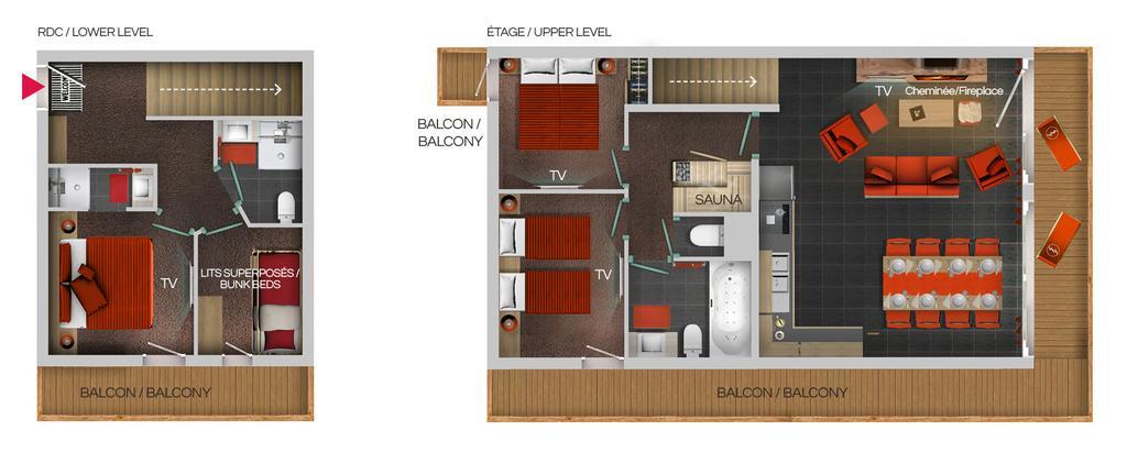 Chalets Montana Airelles Tignes Exterior photo