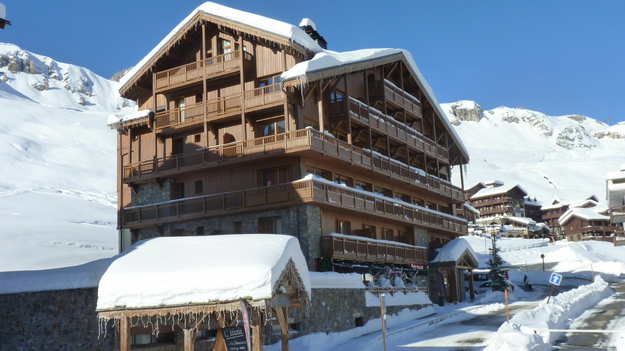 Chalets Montana Airelles Tignes Exterior photo
